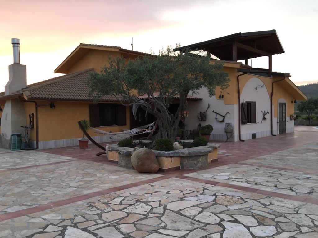 Agriturismo Tenuta San Giovanni Casale Leto SantʼAngelo Muxaro Dış mekan fotoğraf