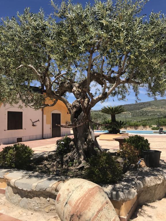 Agriturismo Tenuta San Giovanni Casale Leto SantʼAngelo Muxaro Dış mekan fotoğraf