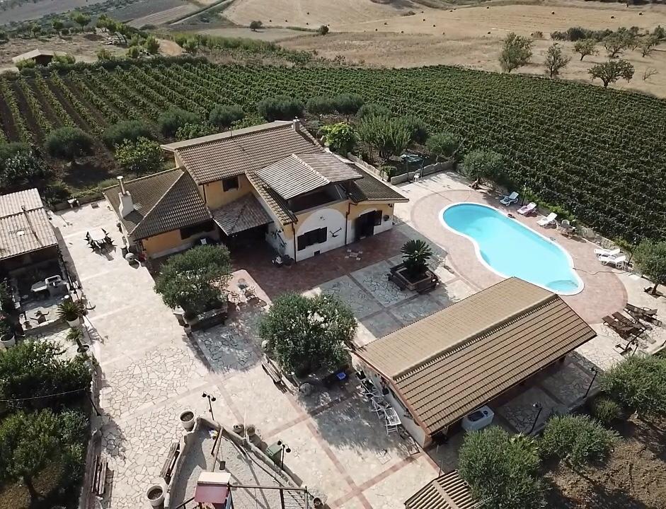 Agriturismo Tenuta San Giovanni Casale Leto SantʼAngelo Muxaro Dış mekan fotoğraf